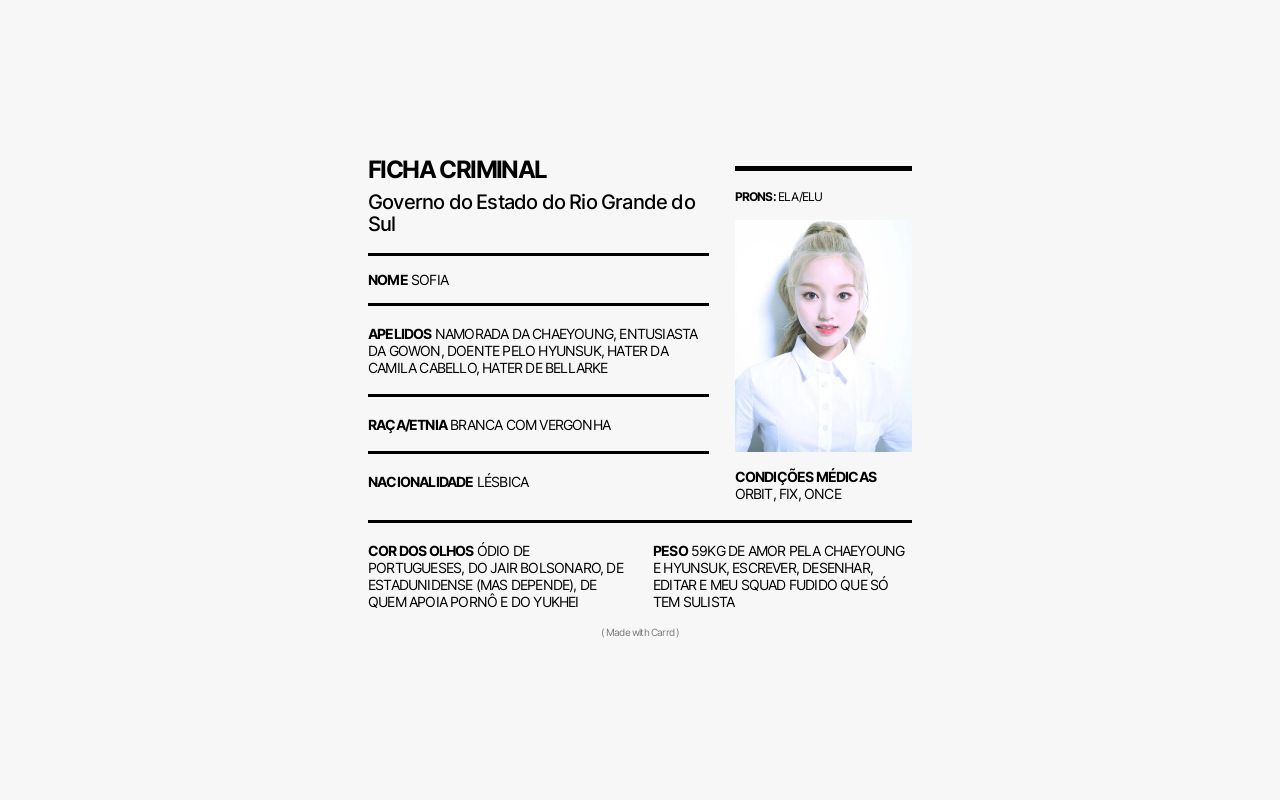 Ficha criminal